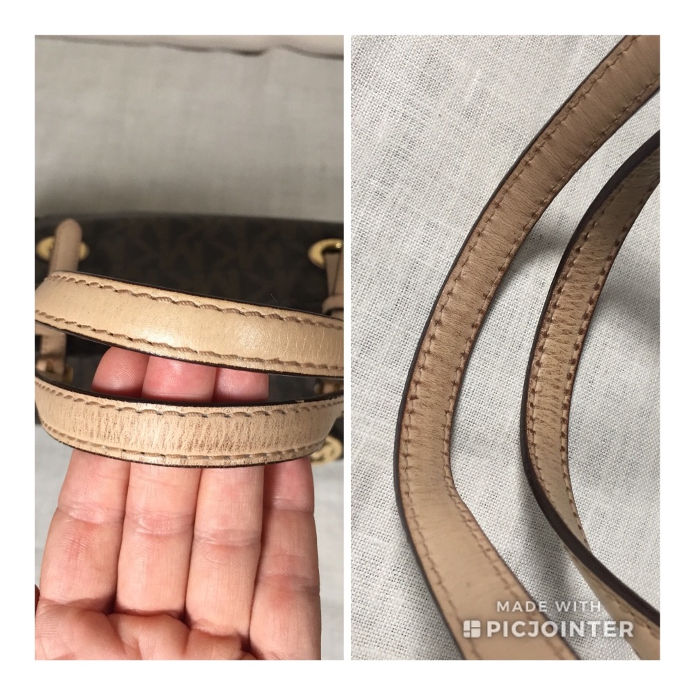 Michael Kors Jet Set Handbag Brown - Picture 8 of 8